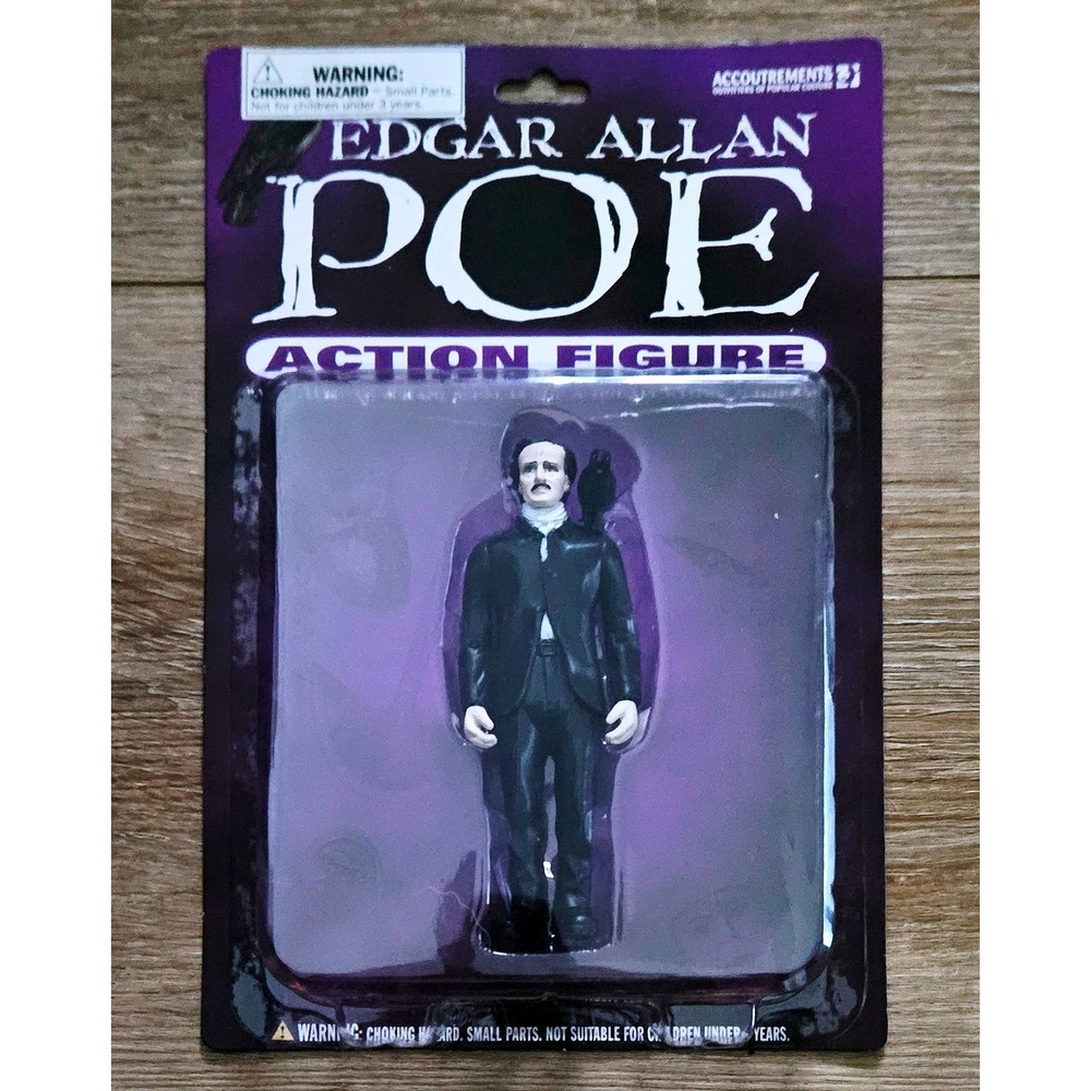 Accoutrements Edgar Allan Poe Action‎ Figure Raven New Black Gothic Literature